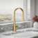 Tone Touchless Pull-Down Kitchen Sink Faucet with Three-Function Sprayhead