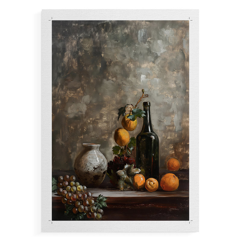 Série FLORAL DCCXVI - Impression sur toile seulement - NON CADRE, H 18 po x l 12 po
