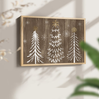 Barnwood Wonderland Collection A -Framed Print - Restickable