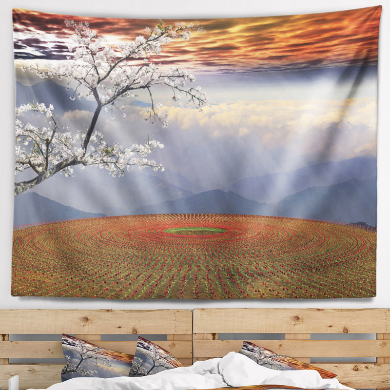Polyester Tapestry, 32" H x 39" W