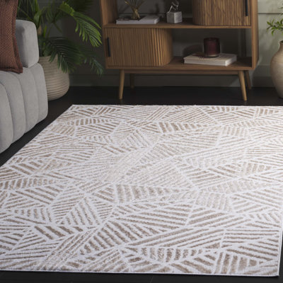 Tapis ivoire / gris Maya 116