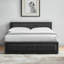 Ottoman Fabric Lift Up Storage Bed , UKFR Certified-774084008-774084013