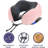 Neck Pillow For Travelling, Upgraded Travel Neck Pillow For Airplane  Pure Memory Foam Travel Pillow For Flight Headrest Sleep, Portable Plane Accessories