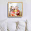 Cadre photo en placage brun-519741685-536239187