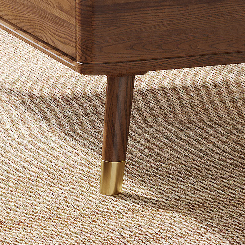 Table basse tournante et réglable en hauteur