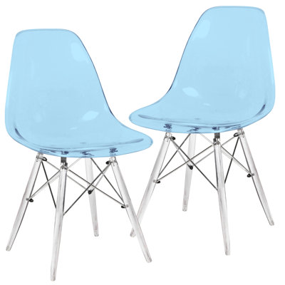 Chaise d'appoint en acrylique Culley