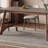 Avira 71"L Marble White Top Solid Wood Dining Table