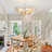 Ceramic Leaf Chandeliers Branch Chandelier Brass Hanging Lights Fixtures For Dining Room Living Room Kitchen Island-1670379623-1671431671