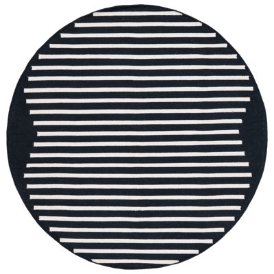 Estiben Hand Woven Cotton Striped Rug