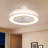 Blodgett Villa San Michele 19.6" 5 - Blade LED Smart Bladeless Ceiling Fan with Remote Control and Light Kit-1150476447