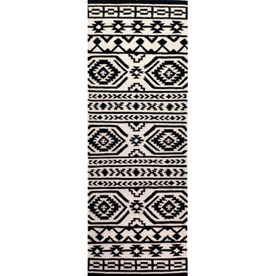 Treadaway Wool Geometric Indoor Rug