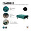 Shiflet 95cm Wide Velvet Tufted Rectangle Footstool Ottoman-55866266