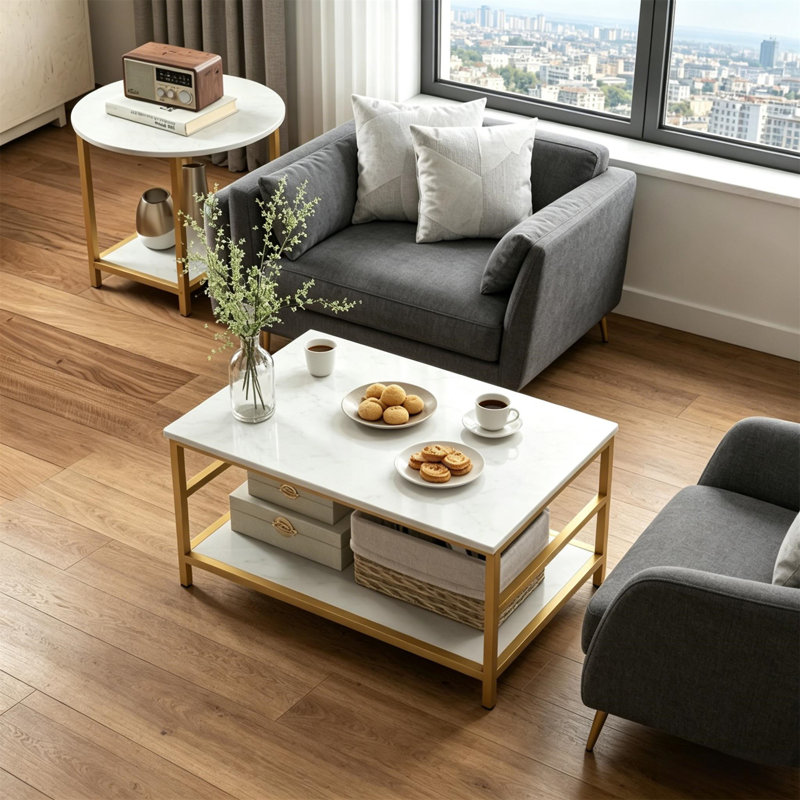 Ensemble de table de salon Chic