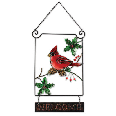 Christmas Bird Decorative Accent