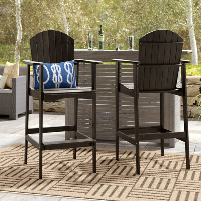 Edson 30" Patio Bar Stool by Breakwater Bay