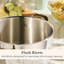 Anolon EverLast Tri-Ply Clad Stockpot with Lid, 8-Quart, Bronze