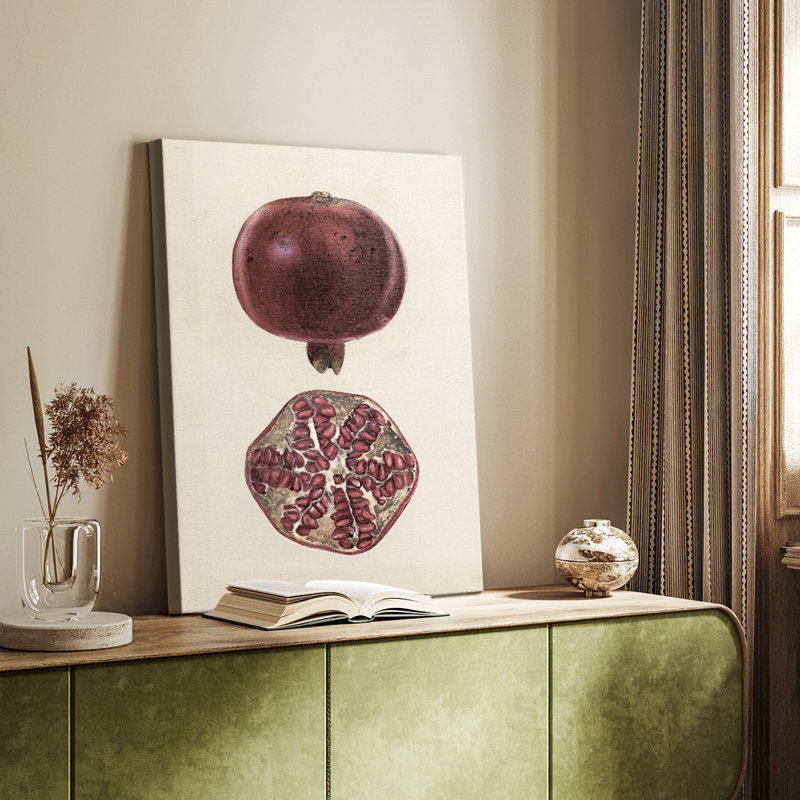 Imprimé floral rétro XLI - galerie Cavas, H 36 po x l 24 po