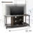 Tv Stand With Power Outlet Usb & Type-c Port 3-tier Tv Console Table Grey