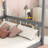 Bloomhouse Canopy Frame Floor Bed with Guardrails-115684287-115684290