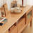 Solid Wood TV Cabinet with Ample Storage