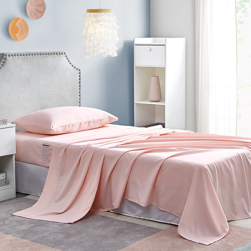 Microfiber Sheet Set, Pink