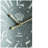 Large Vintage Black Rectangular Wall Clock With White Numerals, Home Decor Accent Clock