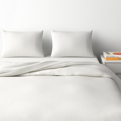 Kappa Cotton Waffle Duvet Cover Set