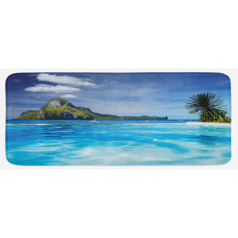 Tapis de cuisine paysage