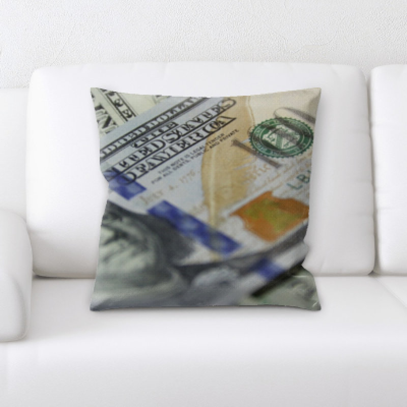 Microsuede Throw Pillow