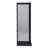 Trandling Mirrored Faux Marble Criss Cross Fireplace
