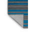 Tapis gris à rayures horizontales lavable à la machine-854140046