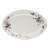 Nika 45-piece White Porcelain Dinnerware Set, Floral & 24k Gold trim (service for 8)