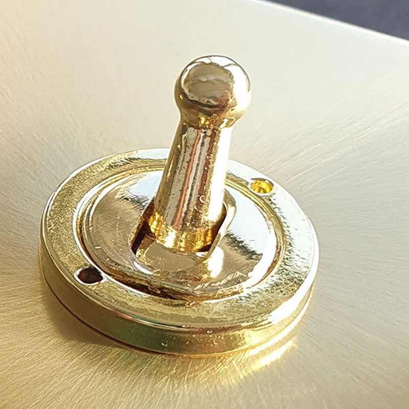Satin Brass 13A Fused Connection Unit