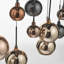 Burhanuddin 15 - Light Copper/Bronze Cluster Pendant