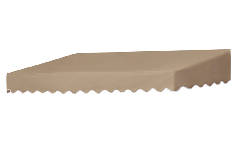 Auvent de porte dans une boîte, Sable