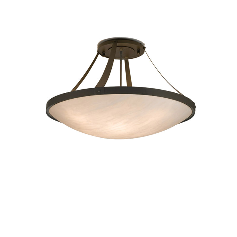 8 - Light Semi Flush Mount