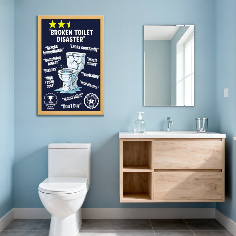 Bath & Laundry - bris de toilette, H 30 po x l 20 po, Toile tendue, Ne s’applique pas