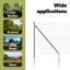 Galvanised Steel Border Fencing-1130120975-1130120444