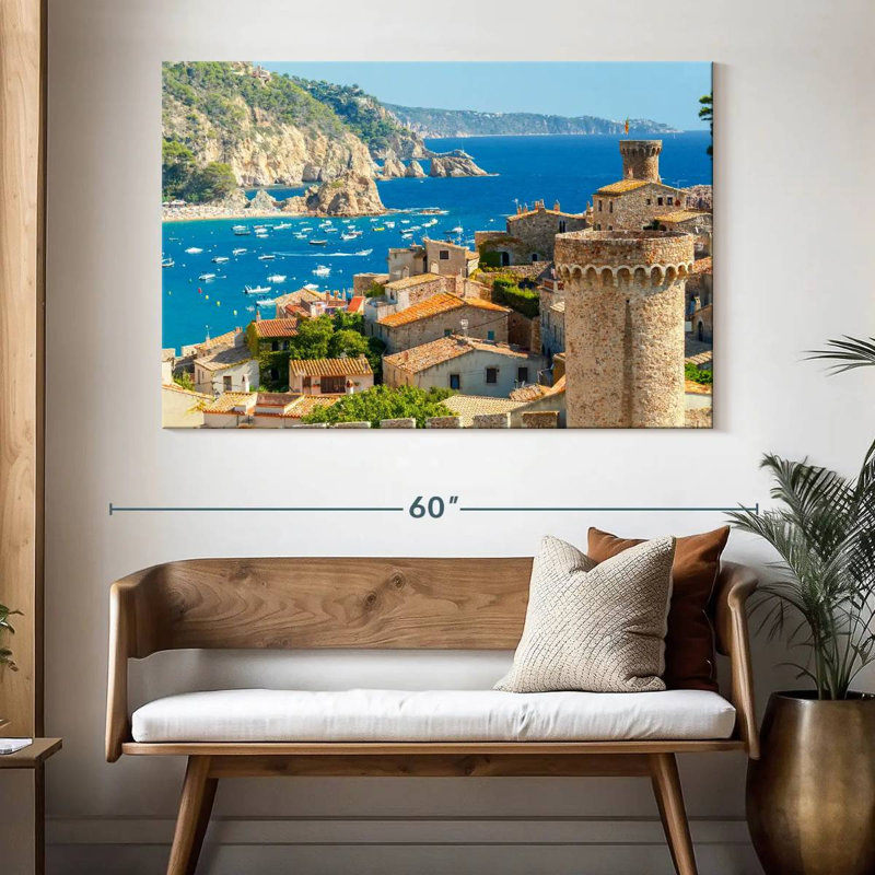 Harpa Tossa De Mar, Espagne, H 34 po x l 51 po