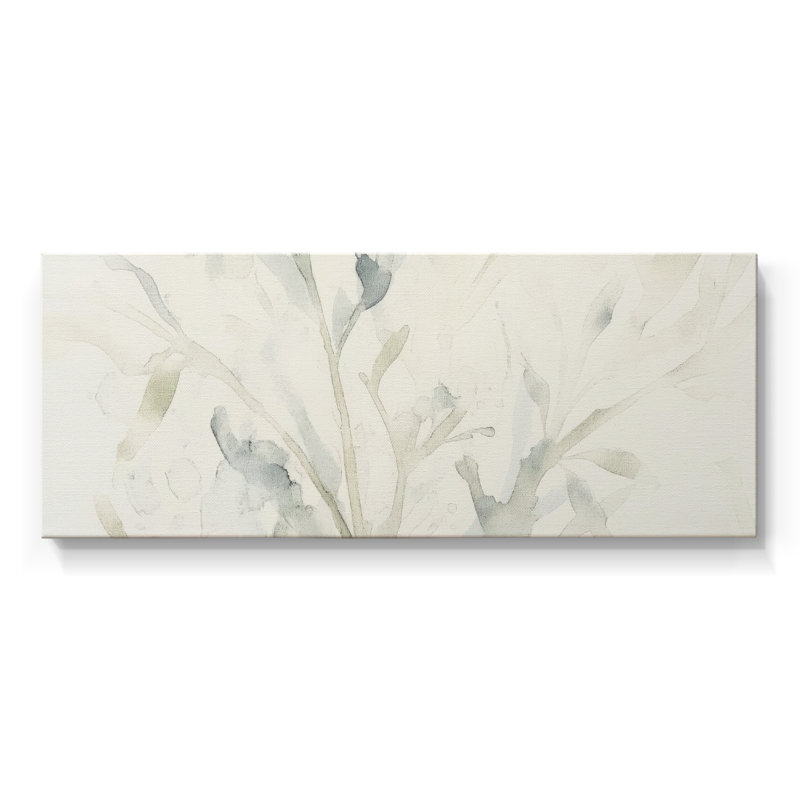 Abstract Series 9 #LXII-Wide Gallery Wrapped Canvas, 12" H x 30" W