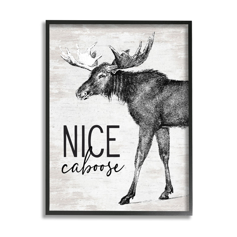 Belle maison du lac Caboose, Giclée encadrée noir minuit, H 14 po x l 11 po x P 1,5 po