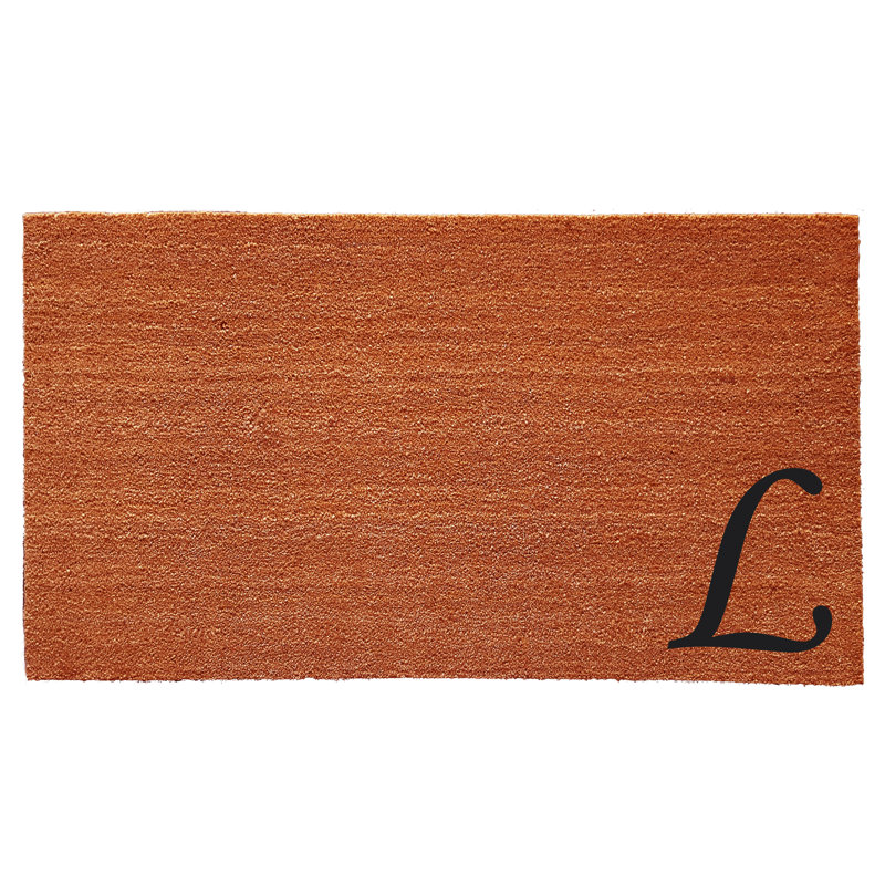 Tapis d'entrée antidérapant Zebrowski, po, Rectangle 2 pi x 3 pi