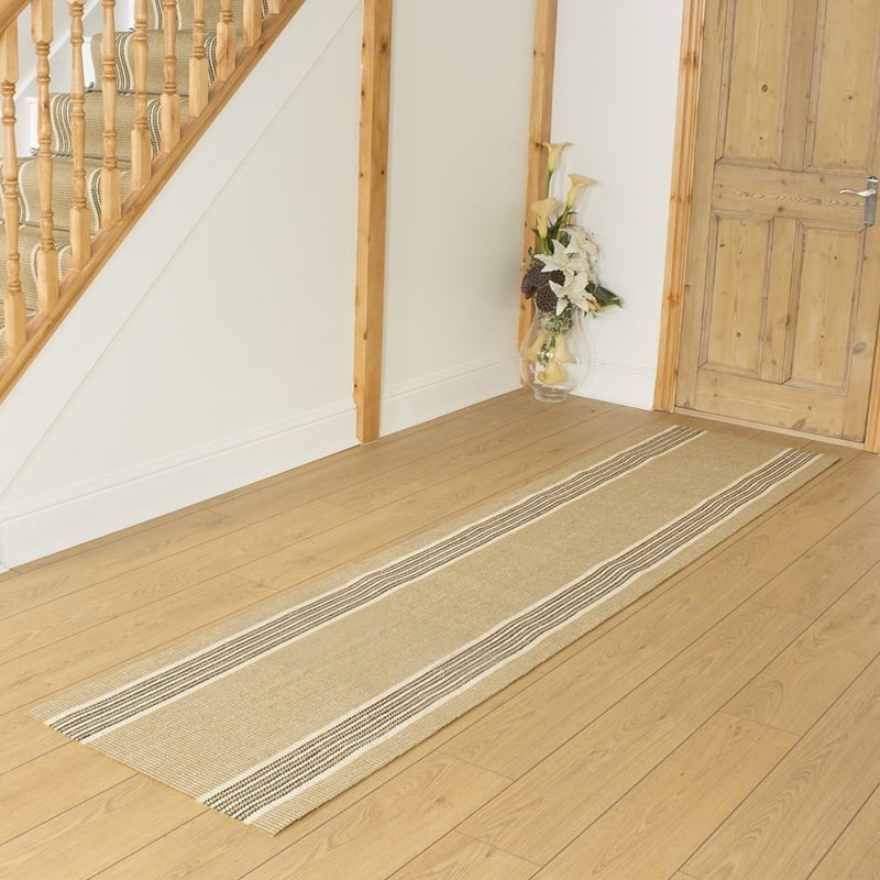 Runner Acuna Striped Hand Woven Indoor  Area Rug, Runner 69x 300cm
