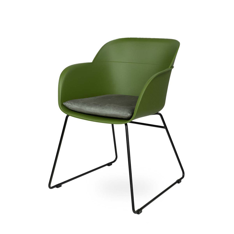 Adonay 45cm H Armchair, Green