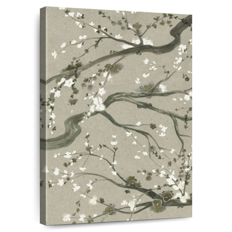 Harnek Neutral Cherry Blossoms II, 24" H x 16" W