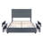 Upholstered Platform Storage Bed-68620220-68620221
