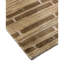 Hand Knotted Wool Area Rug in Gold