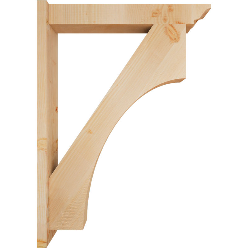Persienne en bois Westlake, Sapin Douglas de 5 1/2 po (lisse), P 30 po x H 42 po