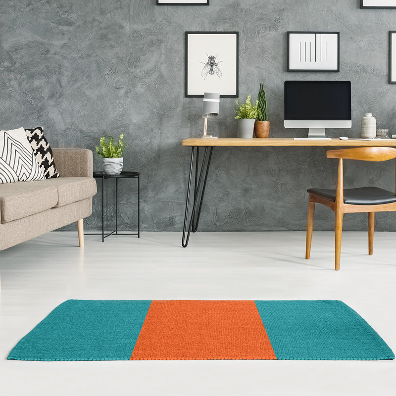 Chenille Indoor Rug, Rectangle 4' x 6'