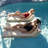 Big Joe Lux Chaise Premium Inflatable Pool Float, Cape Stripe, UV Protected-110476104-126227412